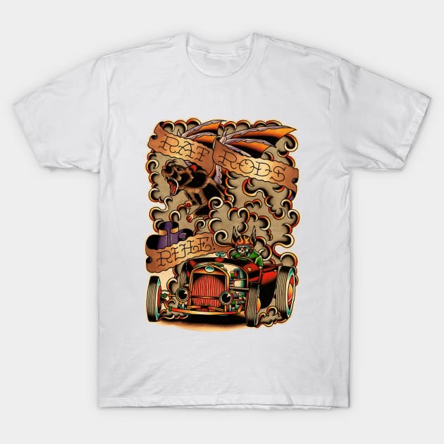 Hot Rod T-Shirt by Don Chuck Carvalho